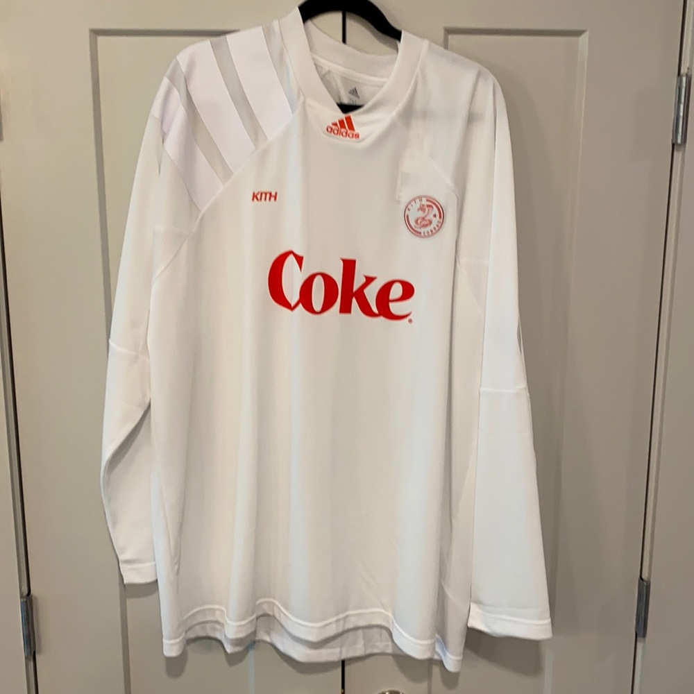 Kith x Adidas soccer l/s Jersey